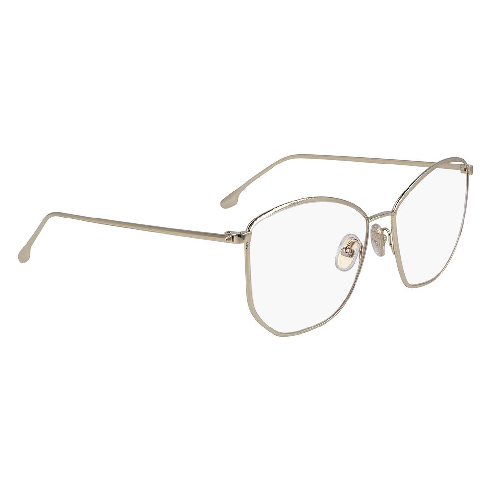 Victoria Beckham Women's Optical Glasses – Gold Metal Frames