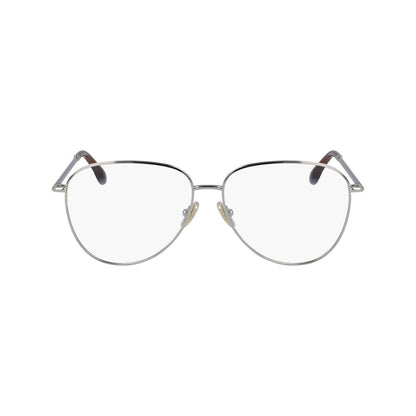 Victoria Beckham Women’s Optical Glasses – Grey Metal Frame, 57mm