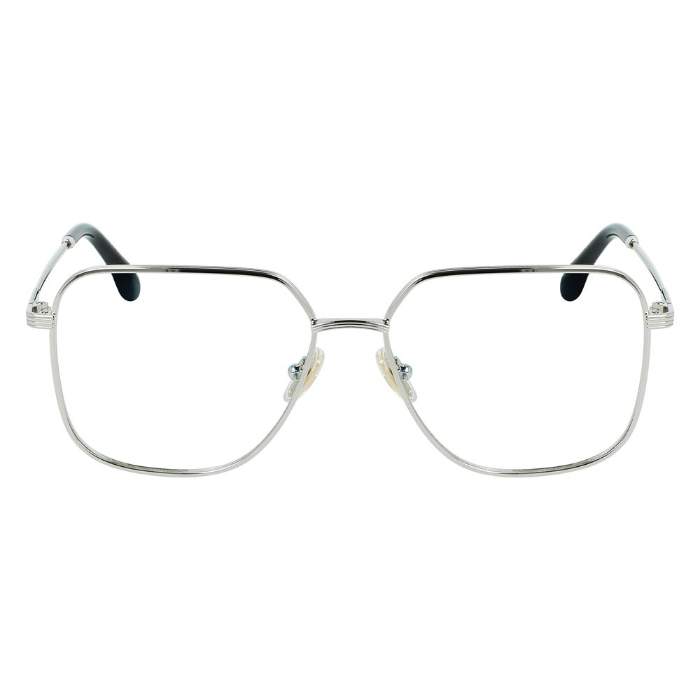 Victoria Beckham Women's Optical Glasses – Grey Metal Frames, 55mm