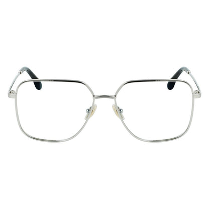 Victoria Beckham Women's Optical Glasses – Grey Metal Frames, 55mm