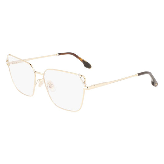 Victoria Beckham Women's Optical Glasses – Golden Metal Frame, 58mm