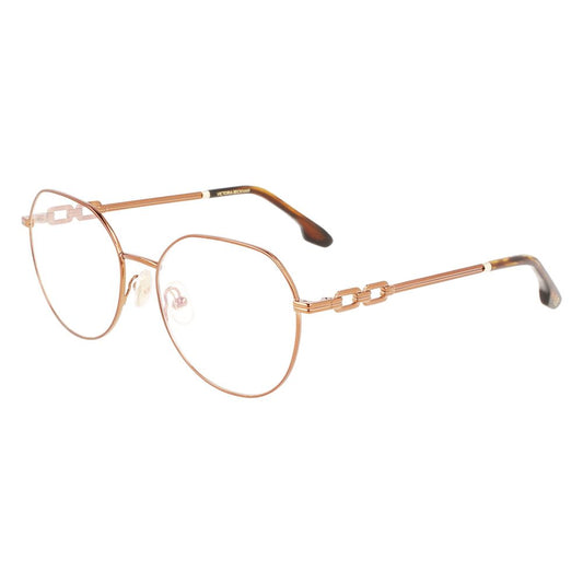 Victoria Beckham Brown Optical Glasses – Square Frame, 55mm