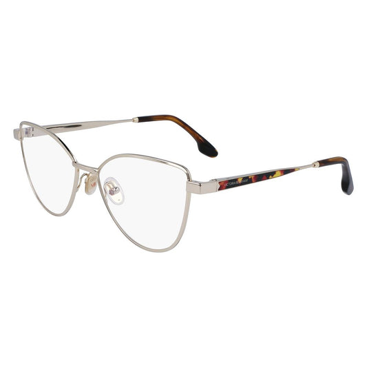 Victoria Beckham Women’s Gold Optical Glasses – Full-Rim Frame