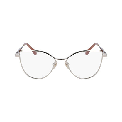 Victoria Beckham Women’s Optical Glasses – Golden Metal Frame, 55mm
