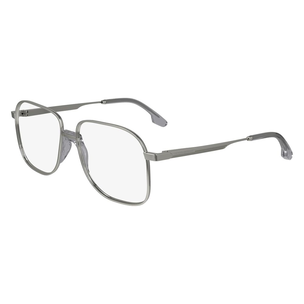 Victoria Beckham Women’s Optical Glasses – Grey Metal Frame, 56mm