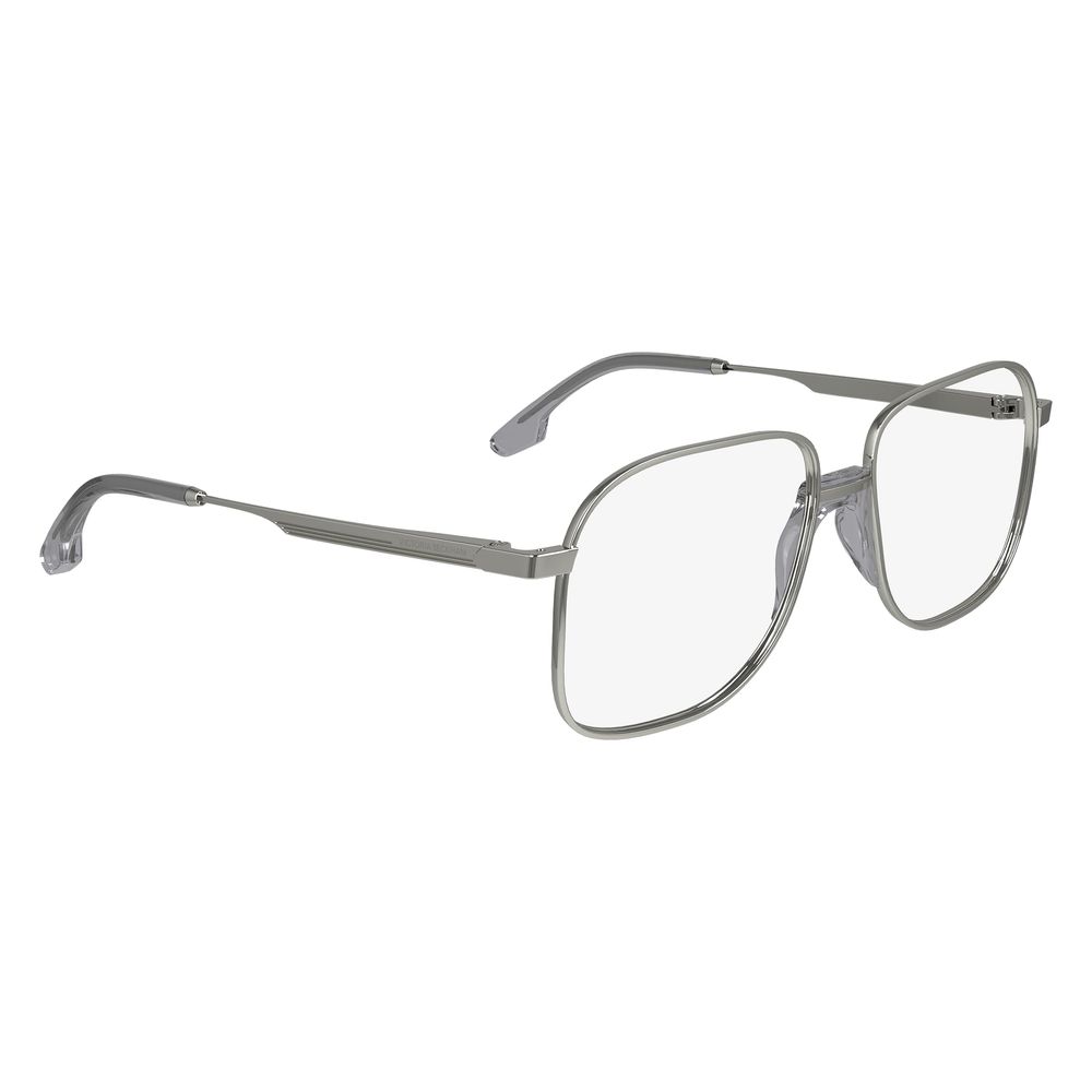 Victoria Beckham Women’s Optical Glasses – Grey Metal Frame, 56mm