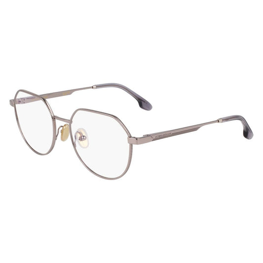 Victoria Beckham Women’s Optical Glasses – Grey Metal Frame, 52mm