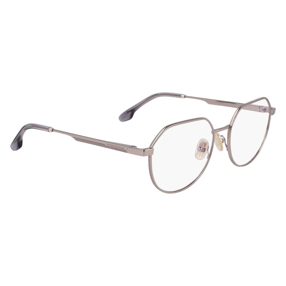 Victoria Beckham Women’s Optical Glasses – Grey Metal Frame, 52mm