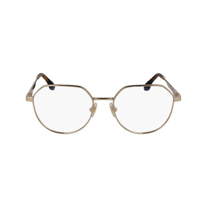 Victoria Beckham Gold Metal Glasses – Designer Optical Frames