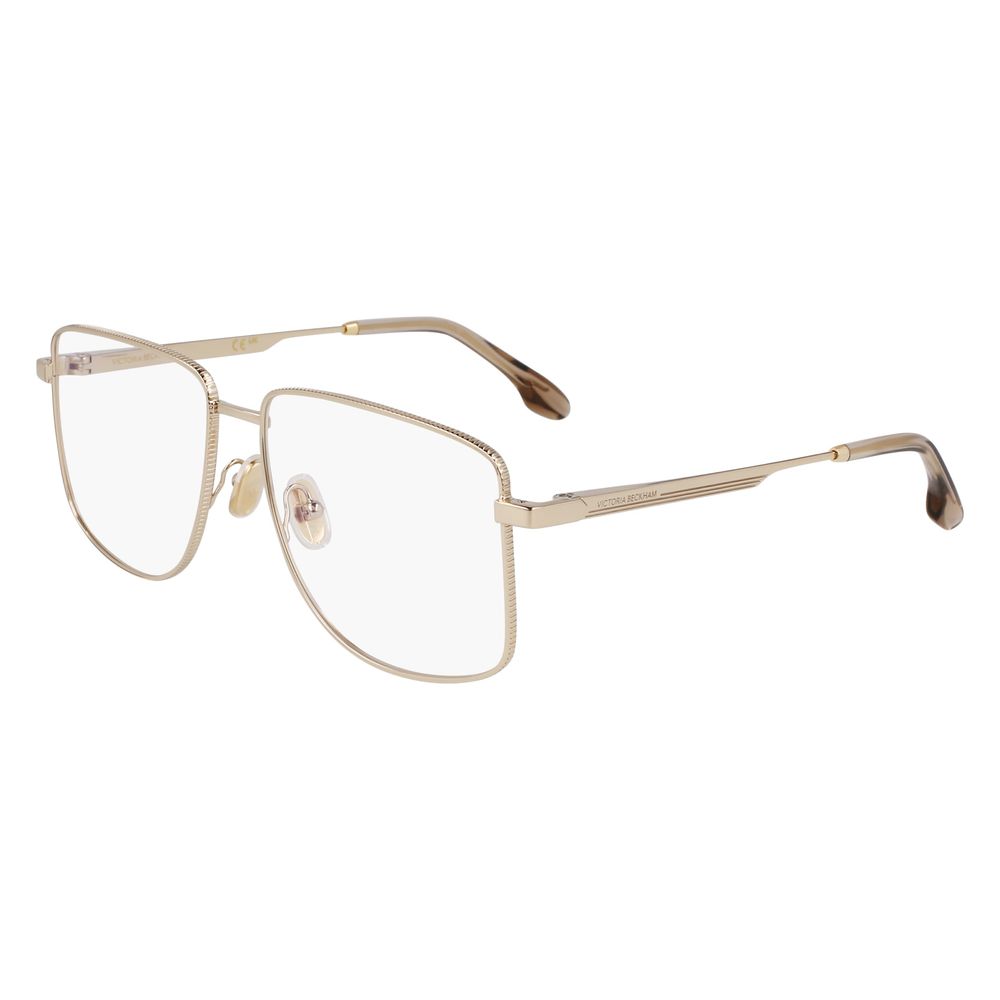 Victoria Beckham Women's Gold Metal Optical Glasses – VB2136
