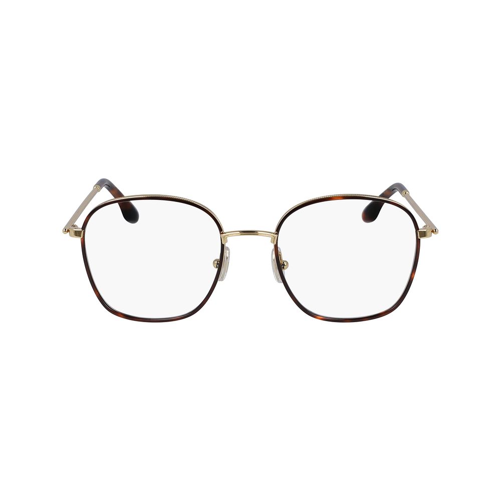 Victoria Beckham Women’s Optical Glasses – Brown Metal Frame, 53mm