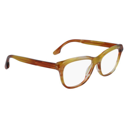 Victoria Beckham Women's Optical Glasses – Golden Square Frame, 55mm
