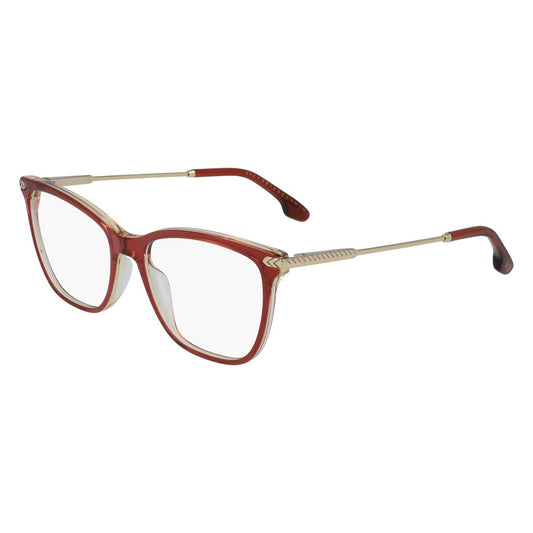 Victoria Beckham Women's Optical Glasses – Golden Square Frame, 54mm