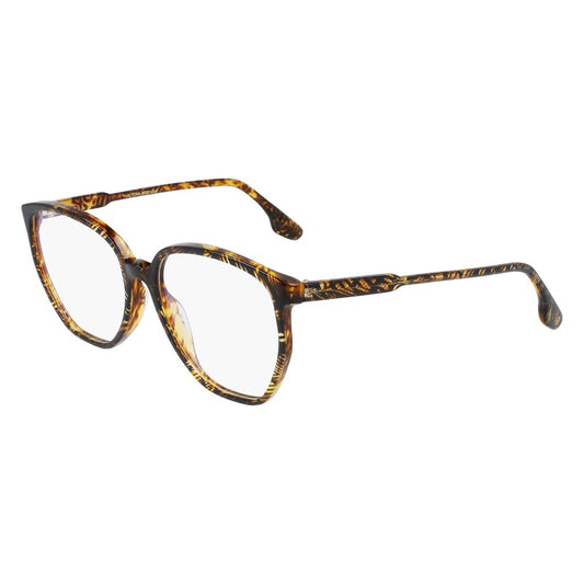 Victoria Beckham Women’s Optical Glasses – Brown Square Frame, 55mm