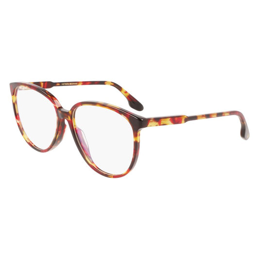 Victoria Beckham Brown Acetate Optical Frames – 57mm
