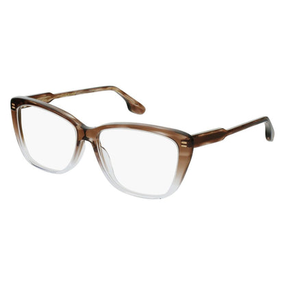 Victoria Beckham Women's Brown Acetate Optical Glasses