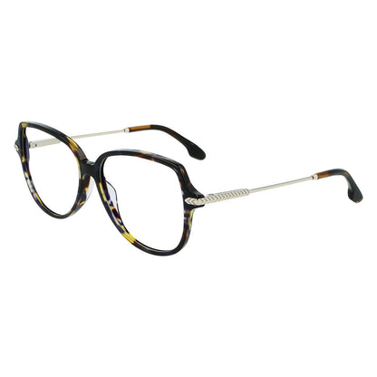 Victoria Beckham Women’s Acetate Glasses – Brown Frame, 56mm