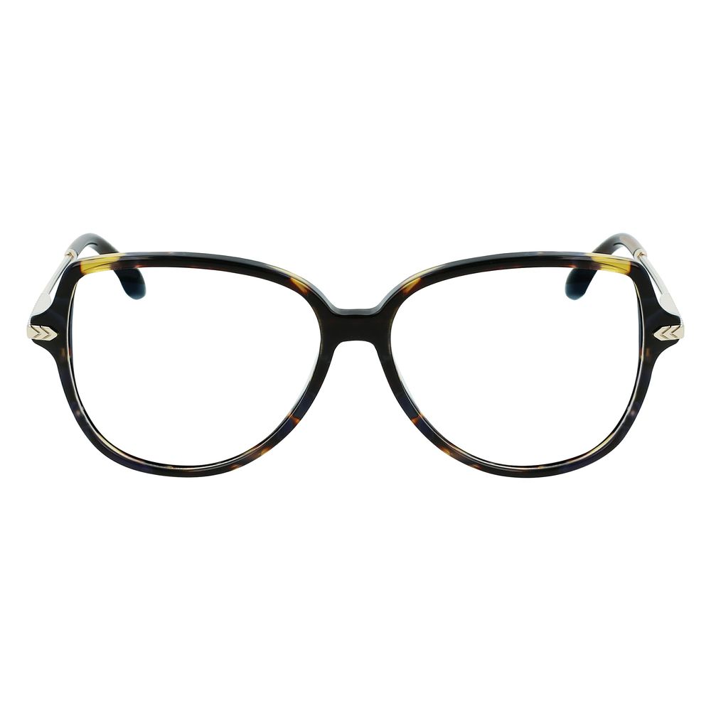 Victoria Beckham Women’s Acetate Glasses – Brown Frame, 56mm