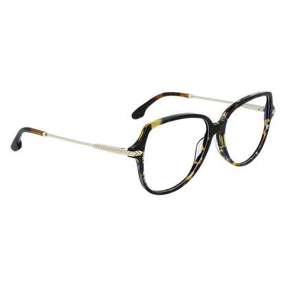 Victoria Beckham Women’s Acetate Glasses – Brown Frame, 56mm