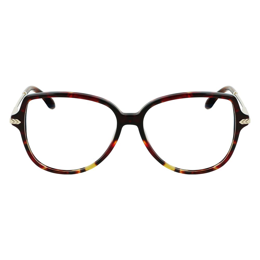 Victoria Beckham Women’s Optical Glasses – Brown Square Frame, 56mm