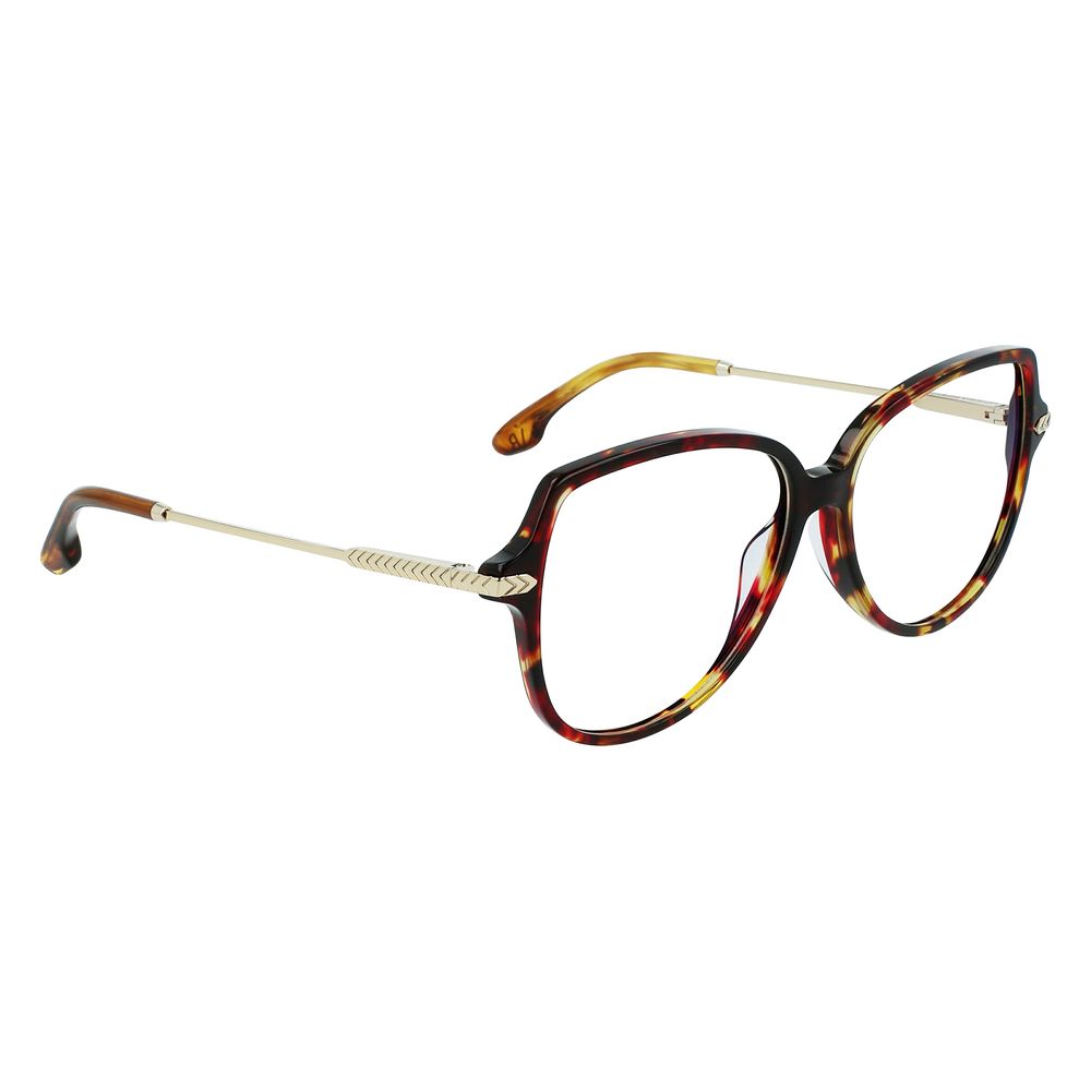 Victoria Beckham Women’s Optical Glasses – Brown Square Frame, 56mm