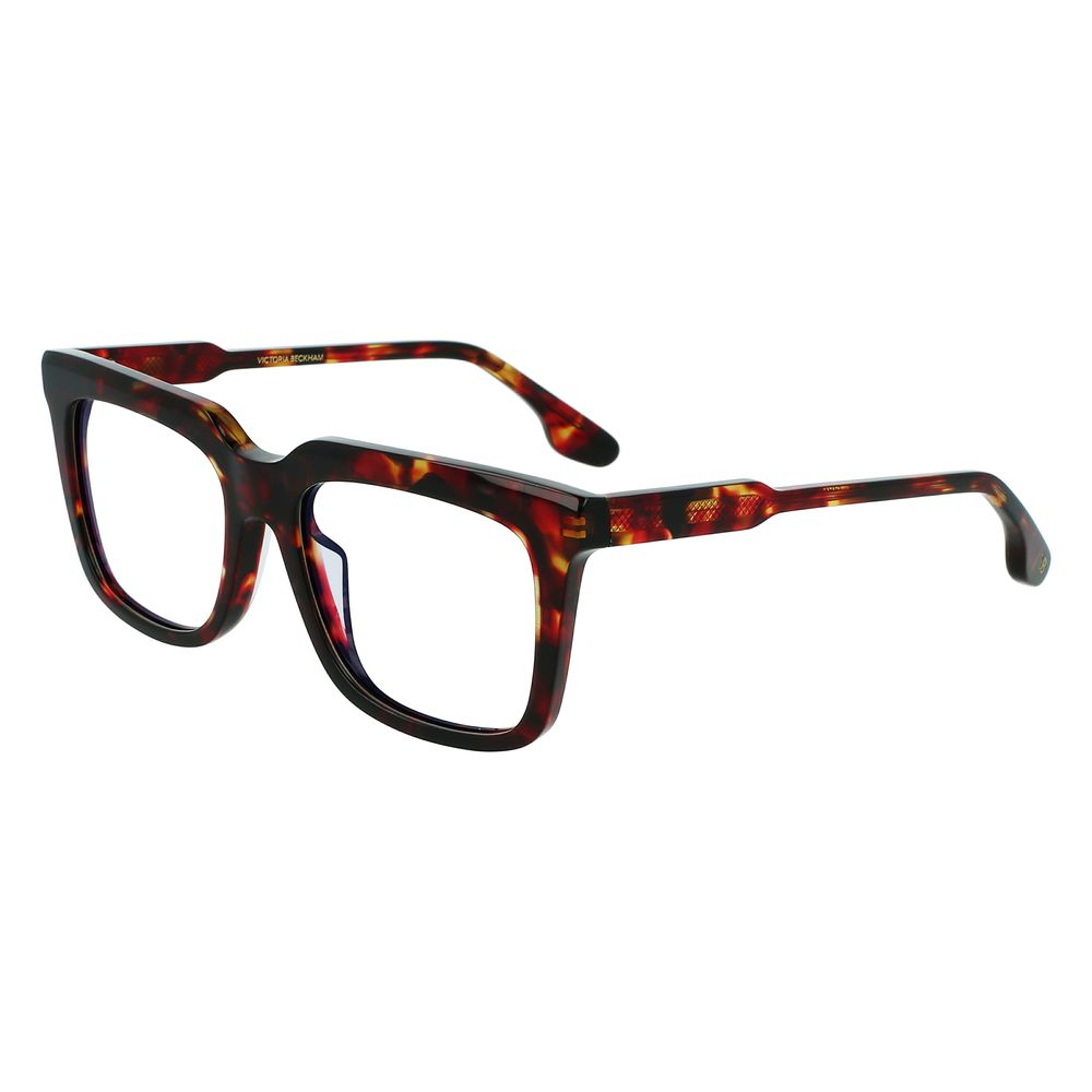 Victoria Beckham Women's Optical Glasses - Brown Acetate Frame, 52mm