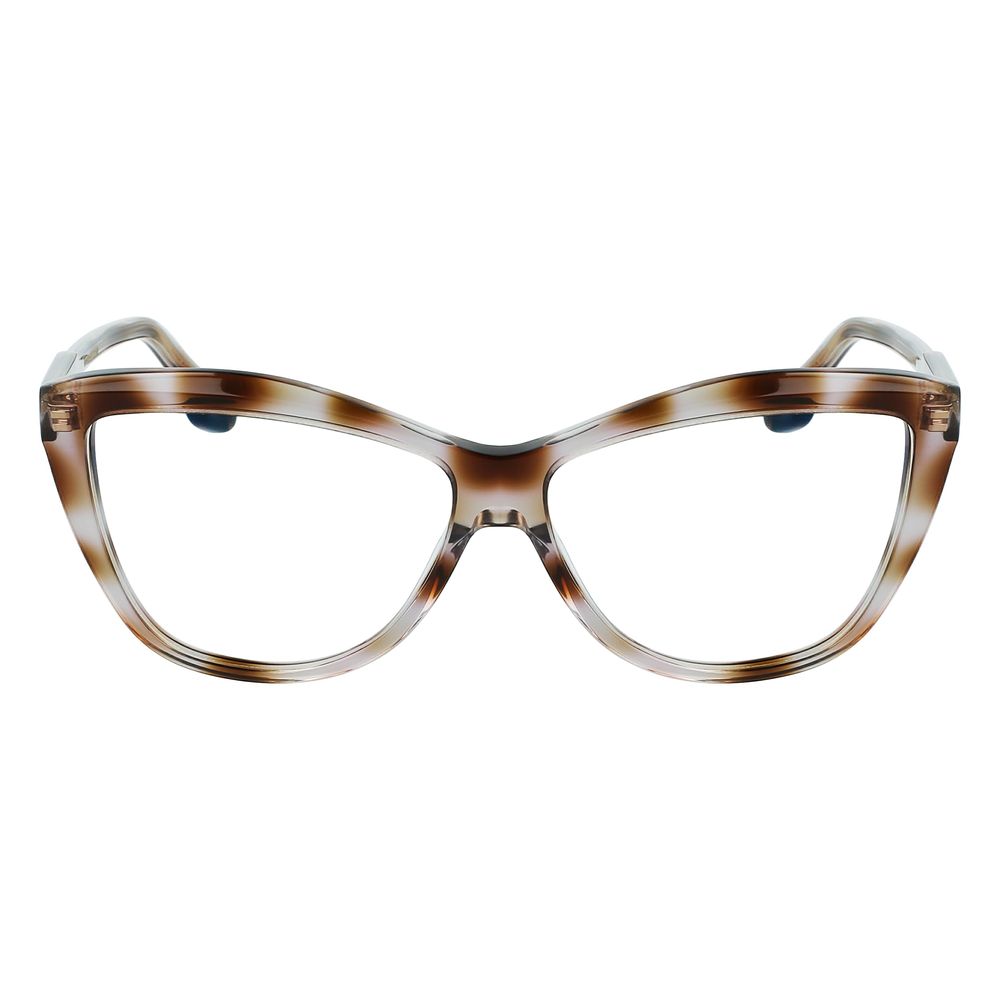 Victoria Beckham Women's Optical Glasses – Grey Square Frame, 57mm