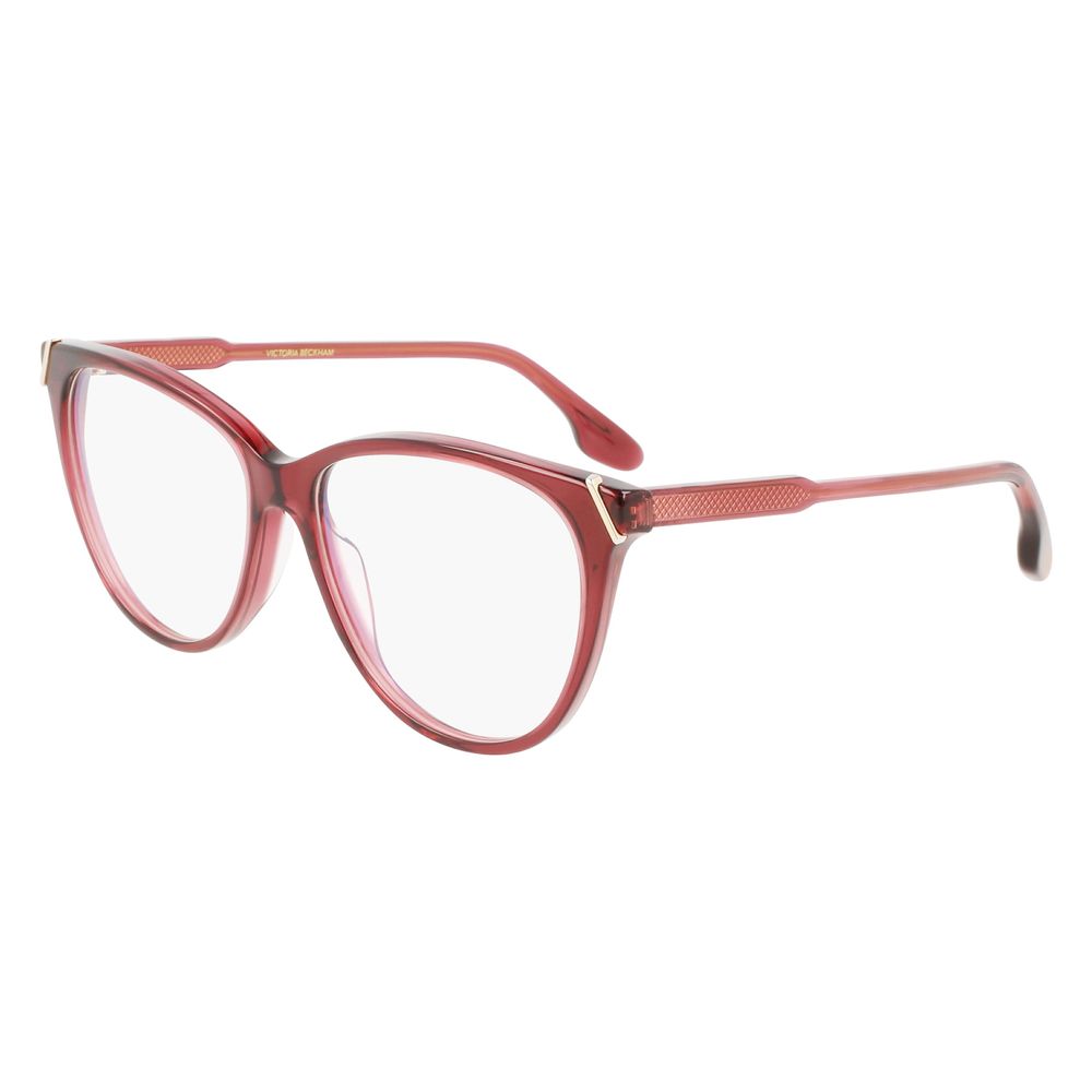 Victoria Beckham Women’s Optical Glasses – Red Square Frame, 140mm