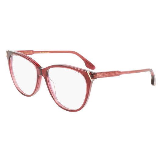 Victoria Beckham Women’s Optical Glasses – Red Square Frame, 140mm