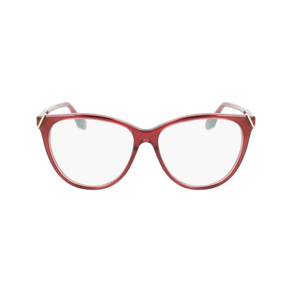 Victoria Beckham Women’s Optical Glasses – Red Square Frame, 140mm