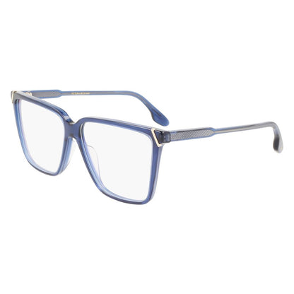 Victoria Beckham Women's Optical Glasses – Blue Square Frame, 56mm