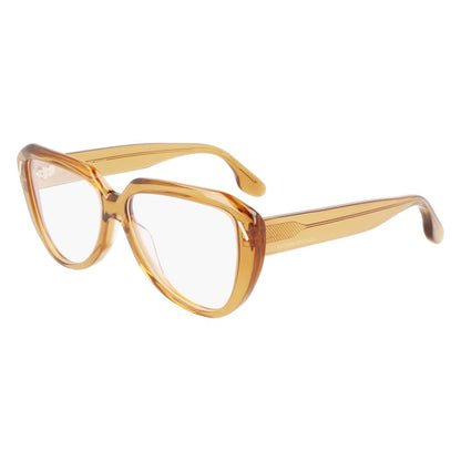 Victoria Beckham Women's Optical Glasses – Brown Square Frame, 55mm