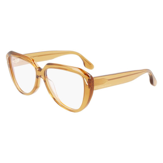 Victoria Beckham Women's Optical Glasses – Brown Square Frame, 55mm