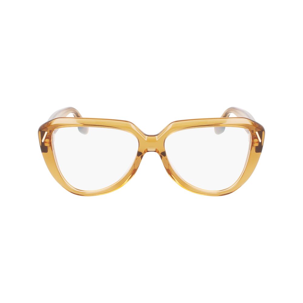 Victoria Beckham Women's Optical Glasses – Brown Square Frame, 55mm