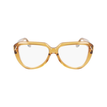 Victoria Beckham Women's Optical Glasses – Brown Square Frame, 55mm