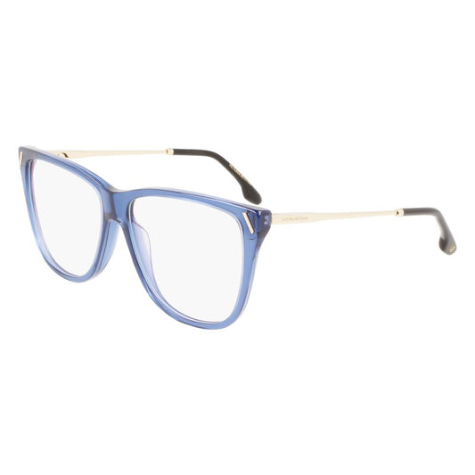 Victoria Beckham Women's Optical Glasses – Blue Square Frame, 56mm