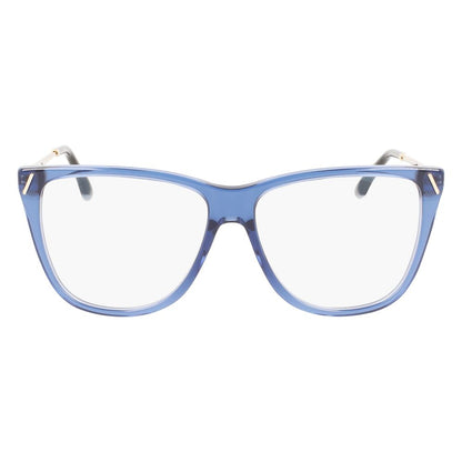 Victoria Beckham Women's Optical Glasses – Blue Square Frame, 56mm