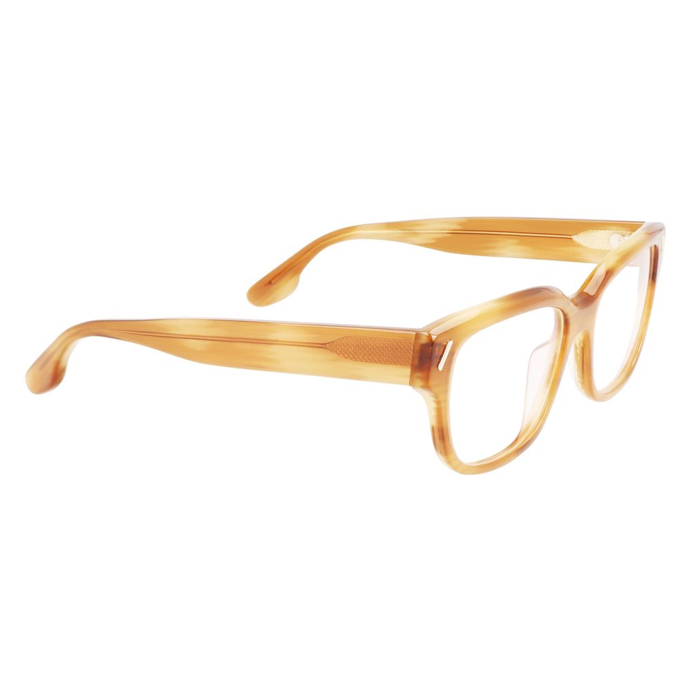 Victoria Beckham Gold Acetate Glasses – Elegant Optical Frames