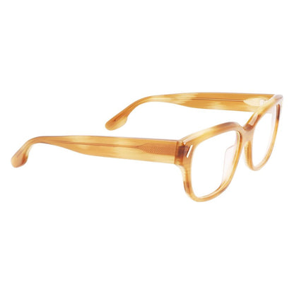 Victoria Beckham Gold Acetate Glasses – Elegant Optical Frames