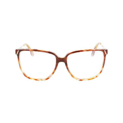 Victoria Beckham Women’s Optical Glasses – Brown Square Frame, 57mm