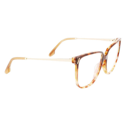 Victoria Beckham Women’s Optical Glasses – Brown Square Frame, 57mm