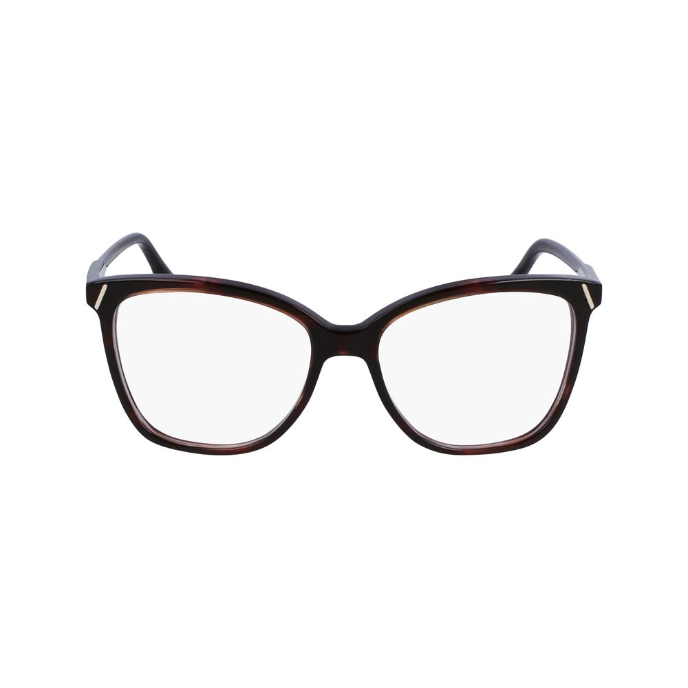 Victoria Beckham Women's Optical Glasses – Brown Square Frames, 55mm