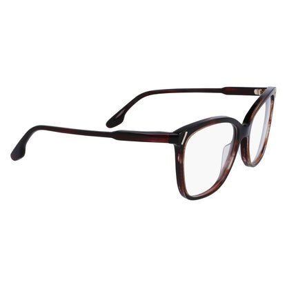 Victoria Beckham Women's Optical Glasses – Brown Square Frames, 55mm