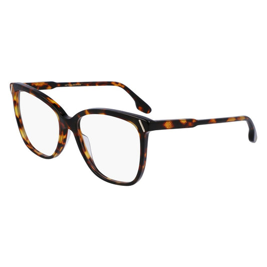 Victoria Beckham Women's Optical Frames – Brown Square Design, 55mm