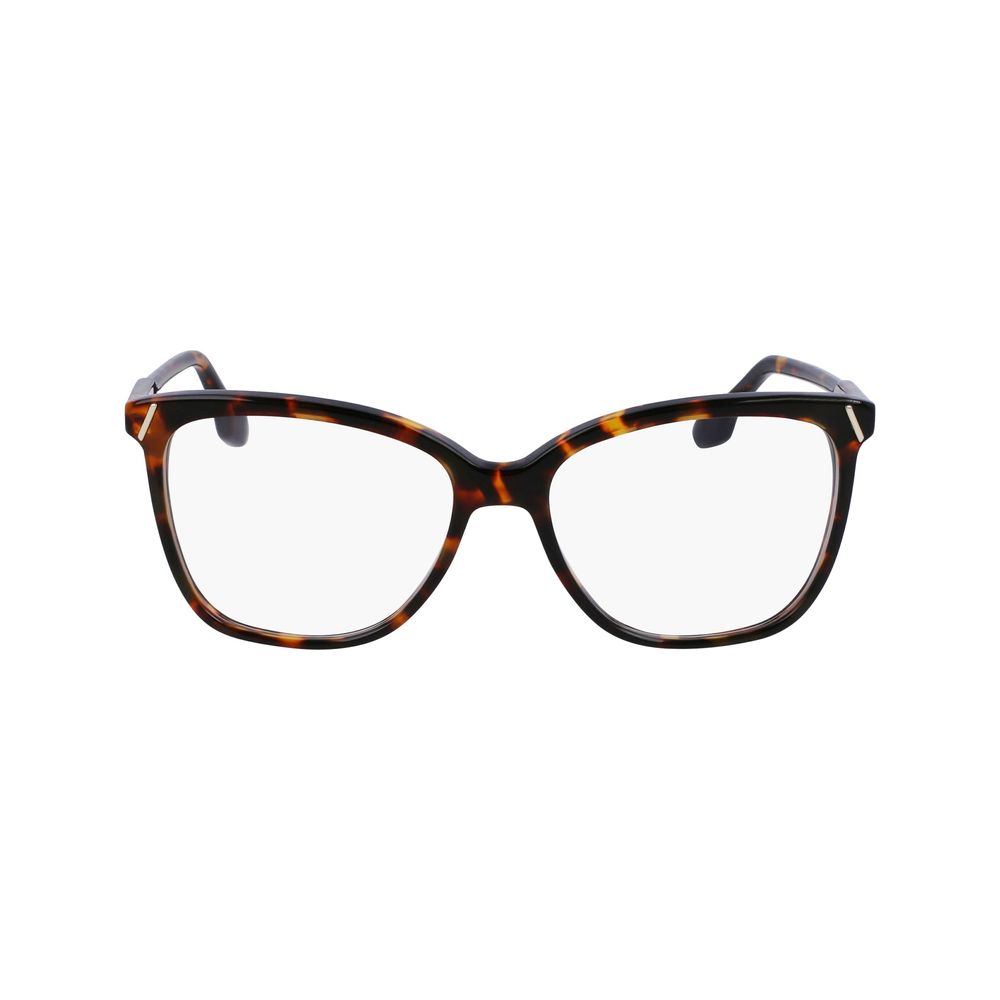 Victoria Beckham Women's Optical Frames – Brown Square Design, 55mm