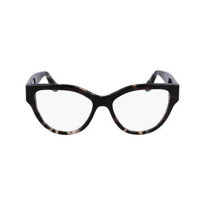 Victoria Beckham Women’s Optical Glasses – Gray Acetate Frame, 53mm