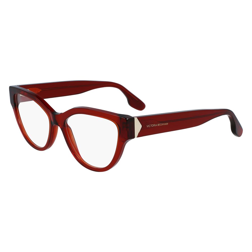 Victoria Beckham Women's Acetate Glasses – Red Square Frame