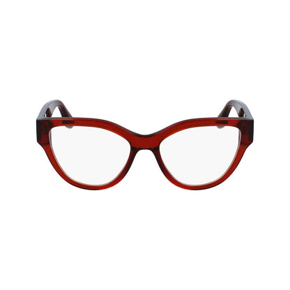 Victoria Beckham Women's Acetate Glasses – Red Square Frame