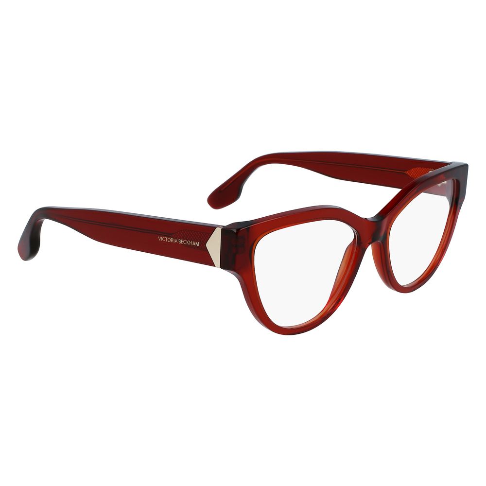 Victoria Beckham Women's Acetate Glasses – Red Square Frame