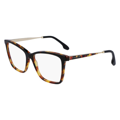 Victoria Beckham Brown Acetate Glasses – Designer Frame